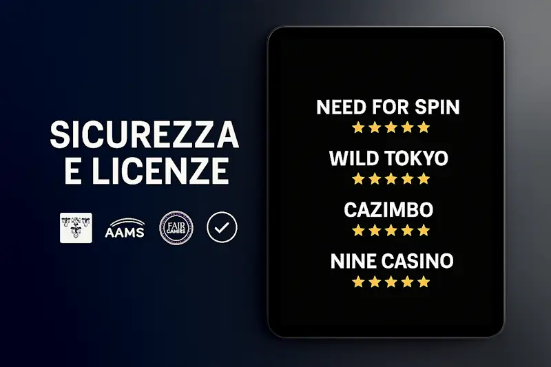 Sicurezza e licenze in casino non aams affidabile