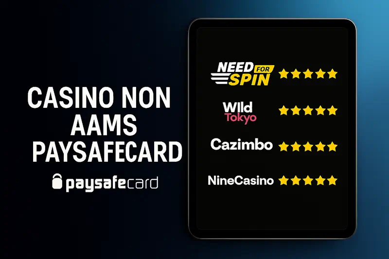 Casino non aams Paysafecard